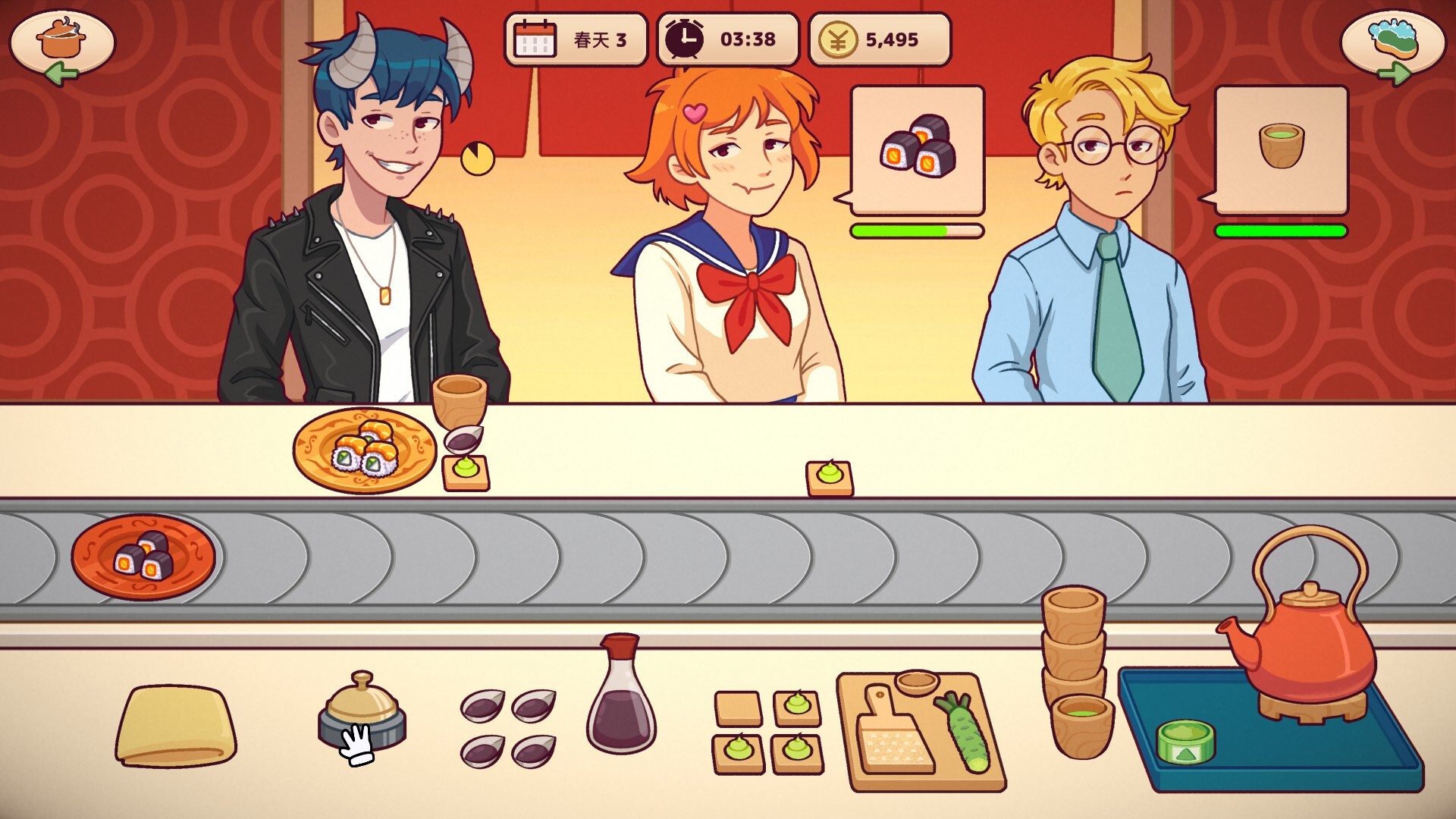 美味回转寿司店模拟器/Ugoku Sushi Bar