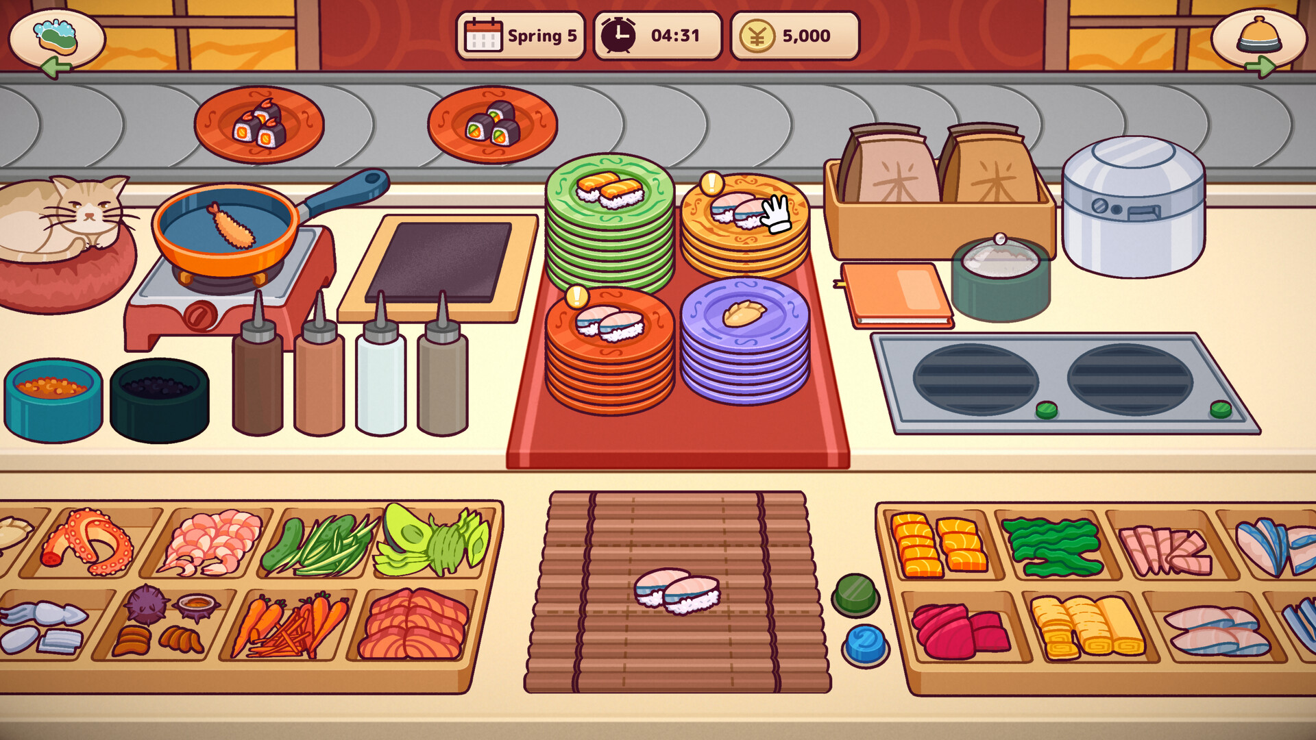 美味回转寿司店模拟器/Ugoku Sushi Bar