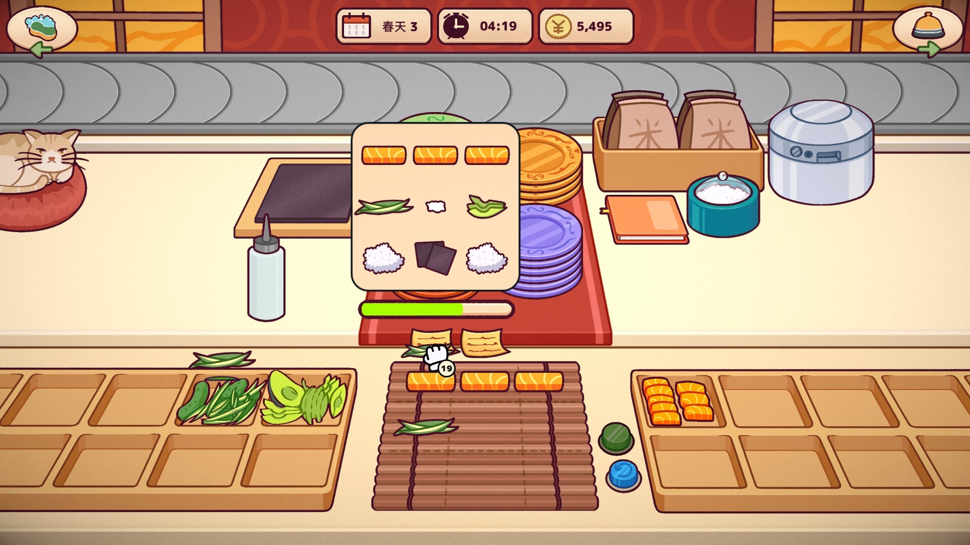 美味回转寿司店模拟器/Ugoku Sushi Bar